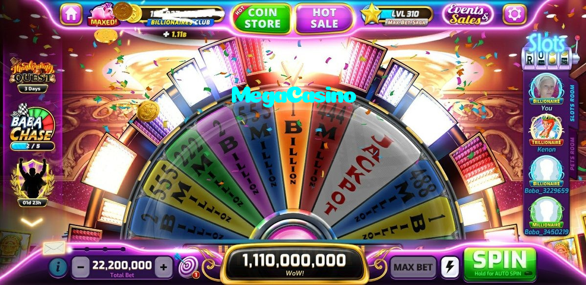 MegaCasino casino presented on mobile device in Pakistan with slots and live games